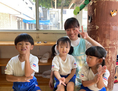 幼保連携型認定こども園小ざくら保育園(岡山県倉敷市)先輩からの一言