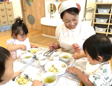 小ざくら乳児保育園(岡山県倉敷市)先輩からの一言