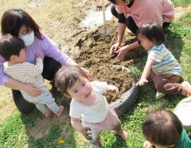 石巻たから保育園(宮城県石巻市)の様子