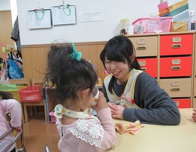 保育所まぁむ高田馬場駅前園(東京都新宿区)先輩からの一言