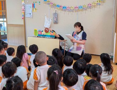 住吉保育園(福岡県久留米市)先輩からの一言