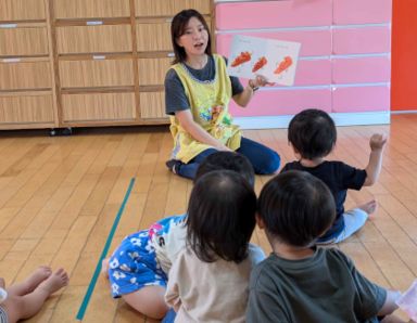 住吉保育園(福岡県久留米市)先輩からの一言