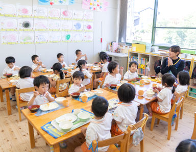 認定こども園　阿知須幼稚園(山口県山口市)の様子