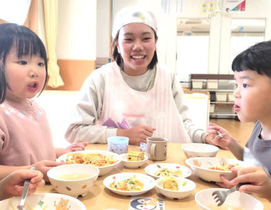 クニナ袖ケ浦保育園(千葉県袖ケ浦市)の様子