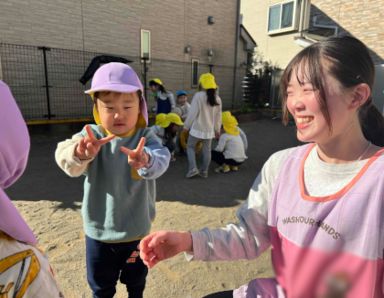 クニナ袖ケ浦保育園(千葉県袖ケ浦市)の様子