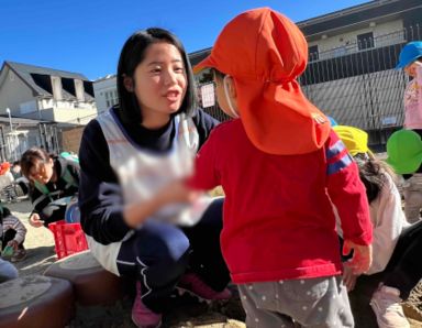 クニナ袖ケ浦保育園(千葉県袖ケ浦市)の様子