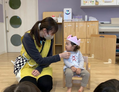 しもごおり山の手保育園(大分県大分市)の様子