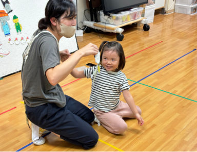 アオバジャパン・バイリンガルプリスクール晴海キャンパス(東京都中央区)先輩からの一言