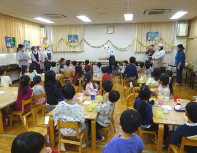 中央保育園(大阪府池田市)の様子