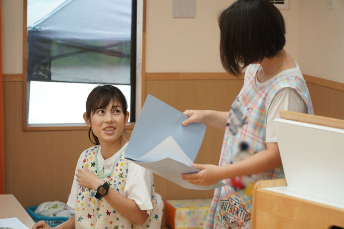 休憩・書類作成