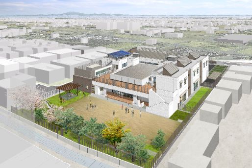 草加市児童発達支援センターあおば学園