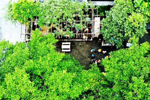 認定こども園 かみいしづこどもの森(岐阜県大垣市)