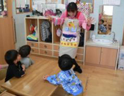 株式会社桔梗屋 事業所内保育所「ハイジ」(山梨県笛吹市)