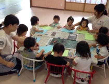 神崎中央病院くすのき保育園(滋賀県東近江市)