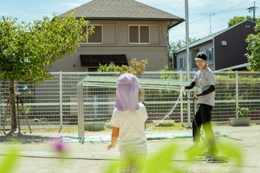 花鶴どろんここども園(福岡県古賀市)